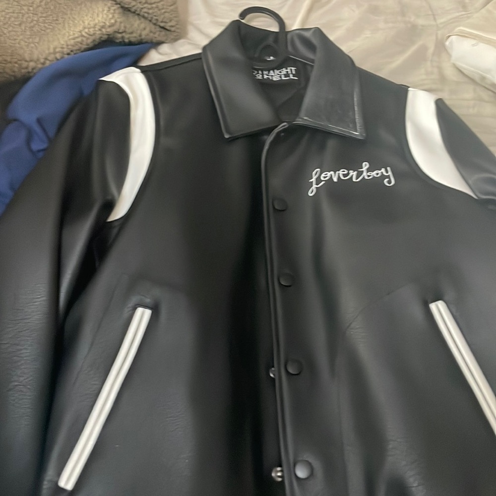 Straight to Hell, leather jacket